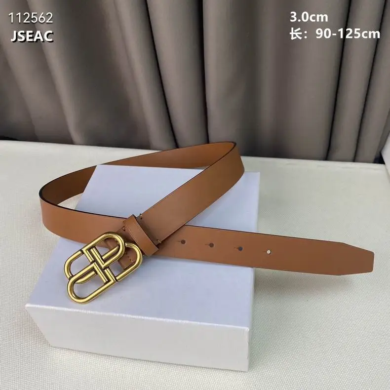 Balenciaga belt 30mmX90-125cm 8L04